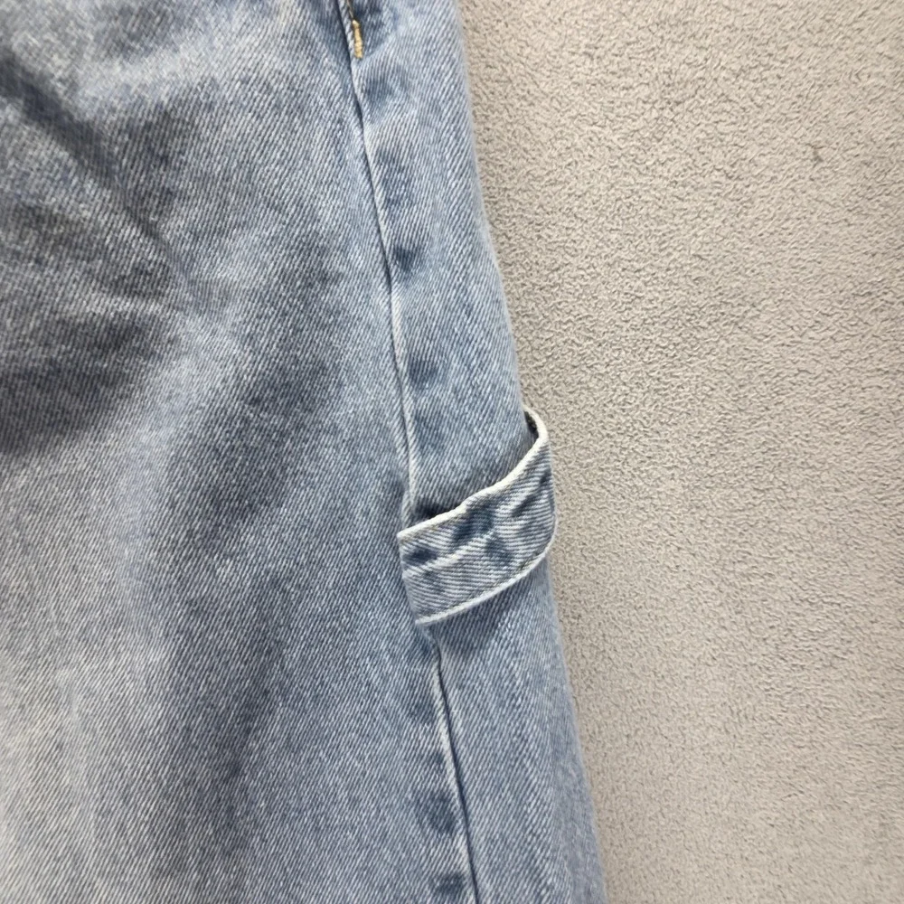 Cider Jeans Womens L Blue High Rise Wide‎ Leg Baggy Y2K Carpenter Fits 27x28